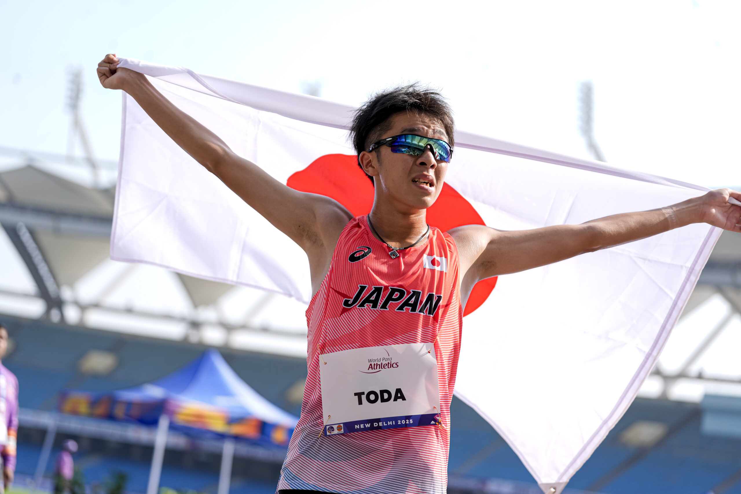DAY8「ニューデリー2025世界パラ陸上競技選手権大会」戸田選手初出場で
